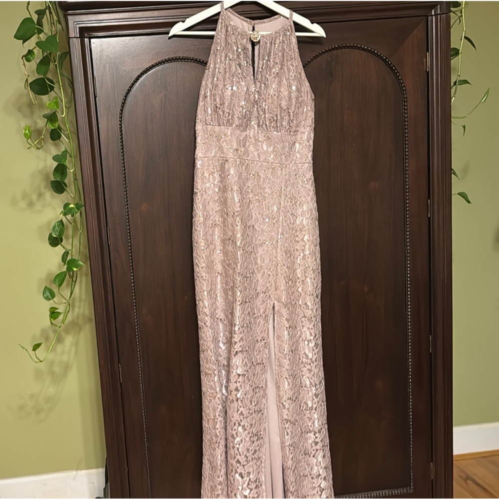Elegant Sequin Evening Gown (mother of the bride)